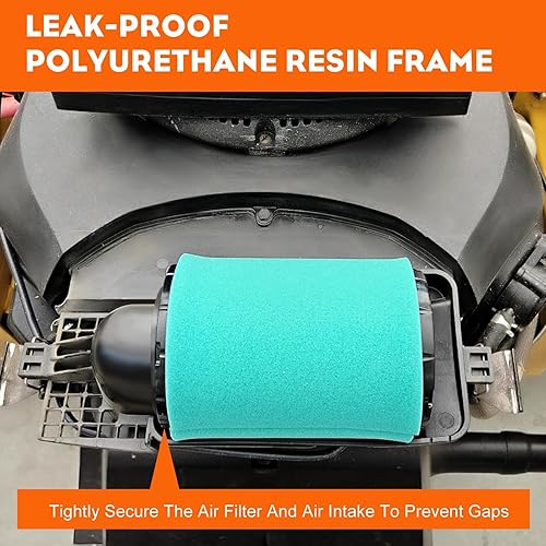 Miniatura 6 de Hipa Paquete de 2 filtros de aire 32 083 13-S para Kohler serie 7000 KT735 KT740 KT745 KT725 KT730 22HP-26HP cortacésped motor aire y prefiltro