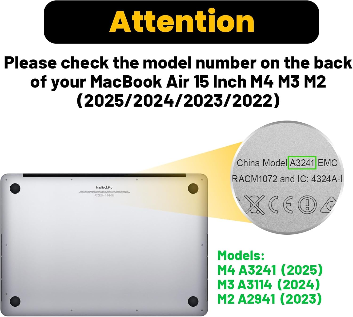 Compatible for MacBook Air 15 Inch Case M4 M3 M2 2025 2024 2023, Foldable Stand and Mouse Pad/Bag, Plastic Hard Shell, Woven Fabric Protective Cover for Laptop A3241 A3114 A2941, Navy