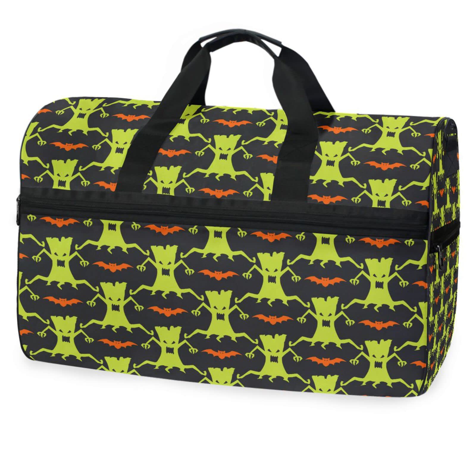 Fledermausbaum Halloween Sporttasche Badetasche mit Schuhfach Reisetaschen Handtasche für Reisen Frauen Mädchen Männer