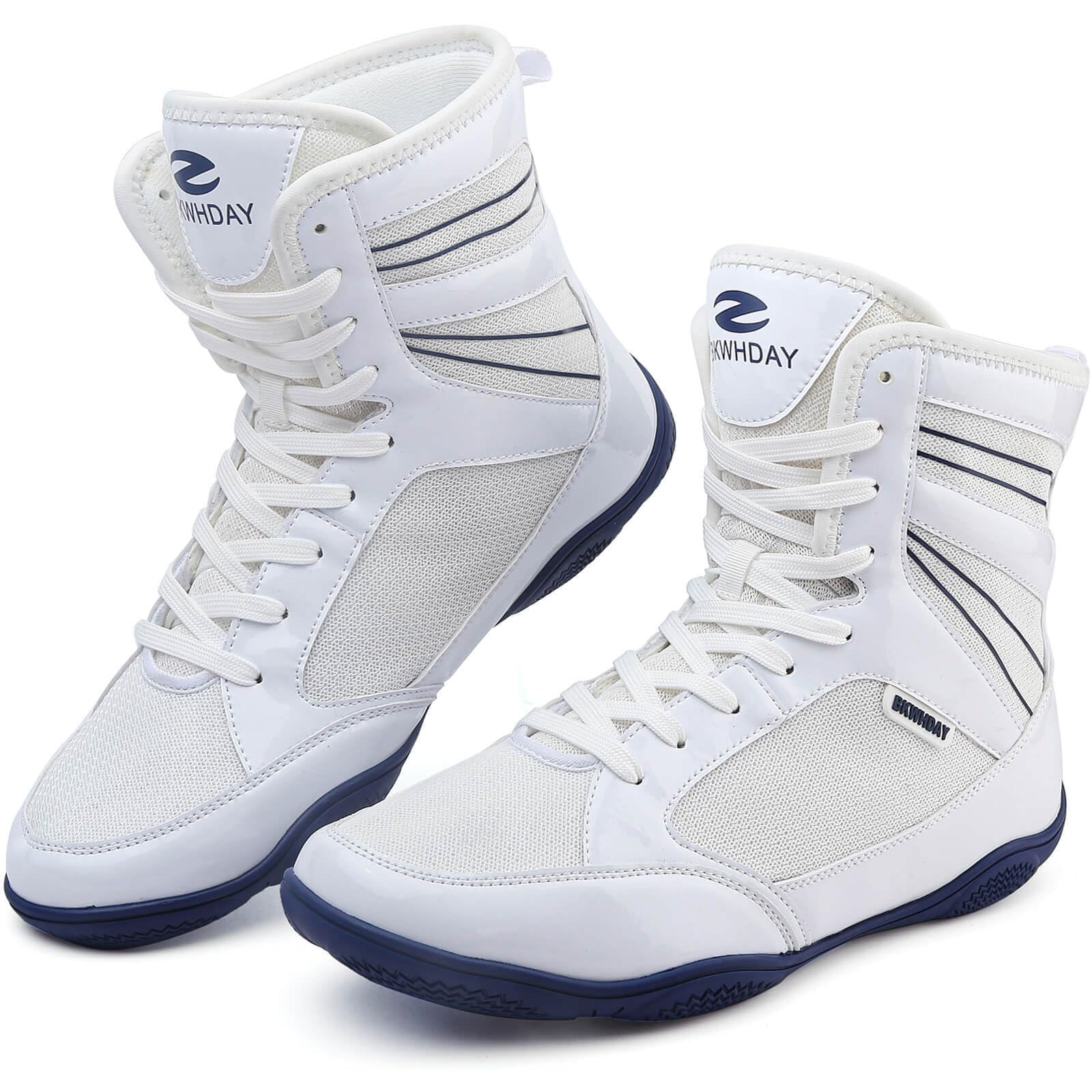 Boxing Shoes Men Wrestling Shoe for Mens Weightlifting Powerlifting Deadlift Squatting High Top Fitness Zero Drop-image-48