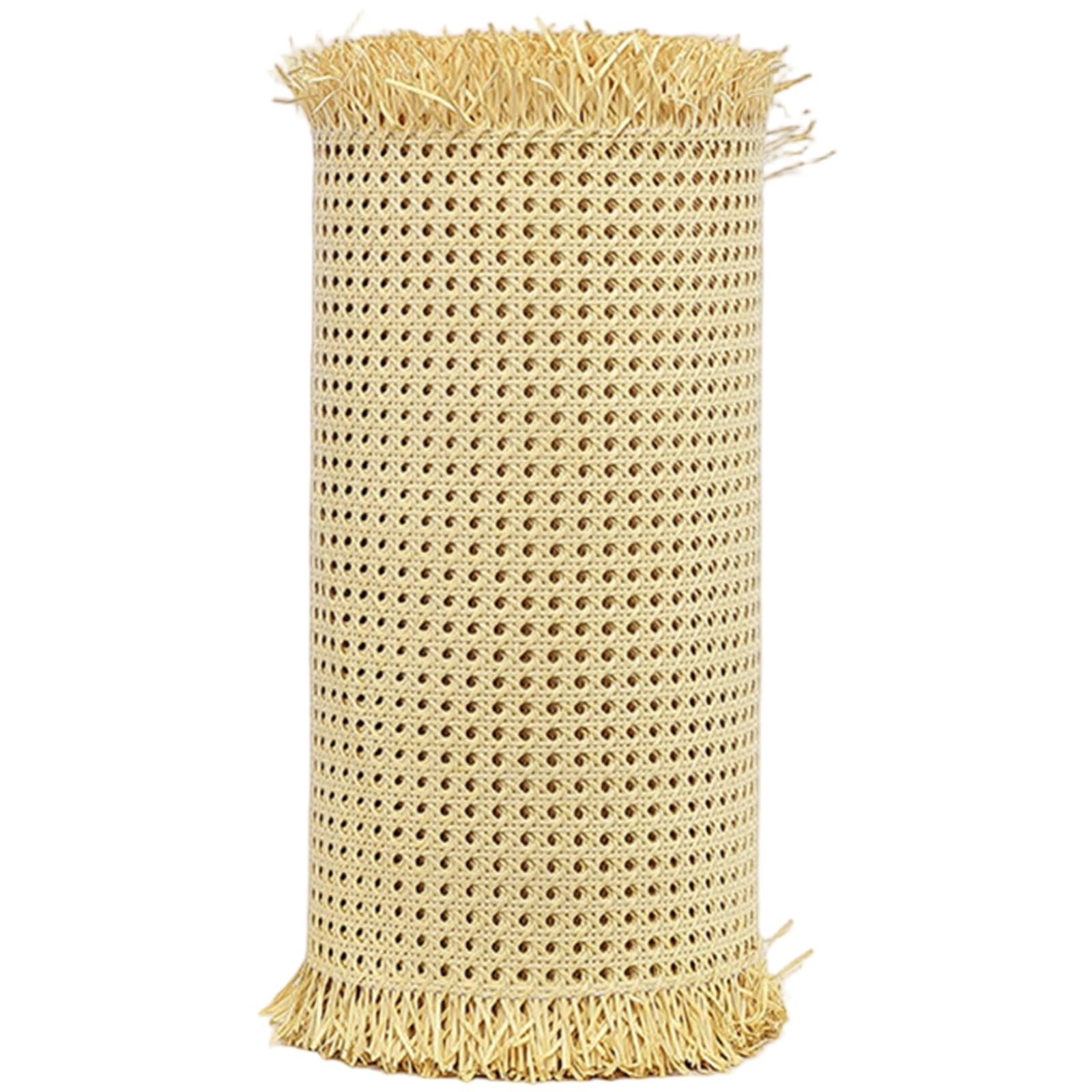Rotin synthétique anti-déformation 1m, rouleau de toile robuste pour réparer une chaise cassée