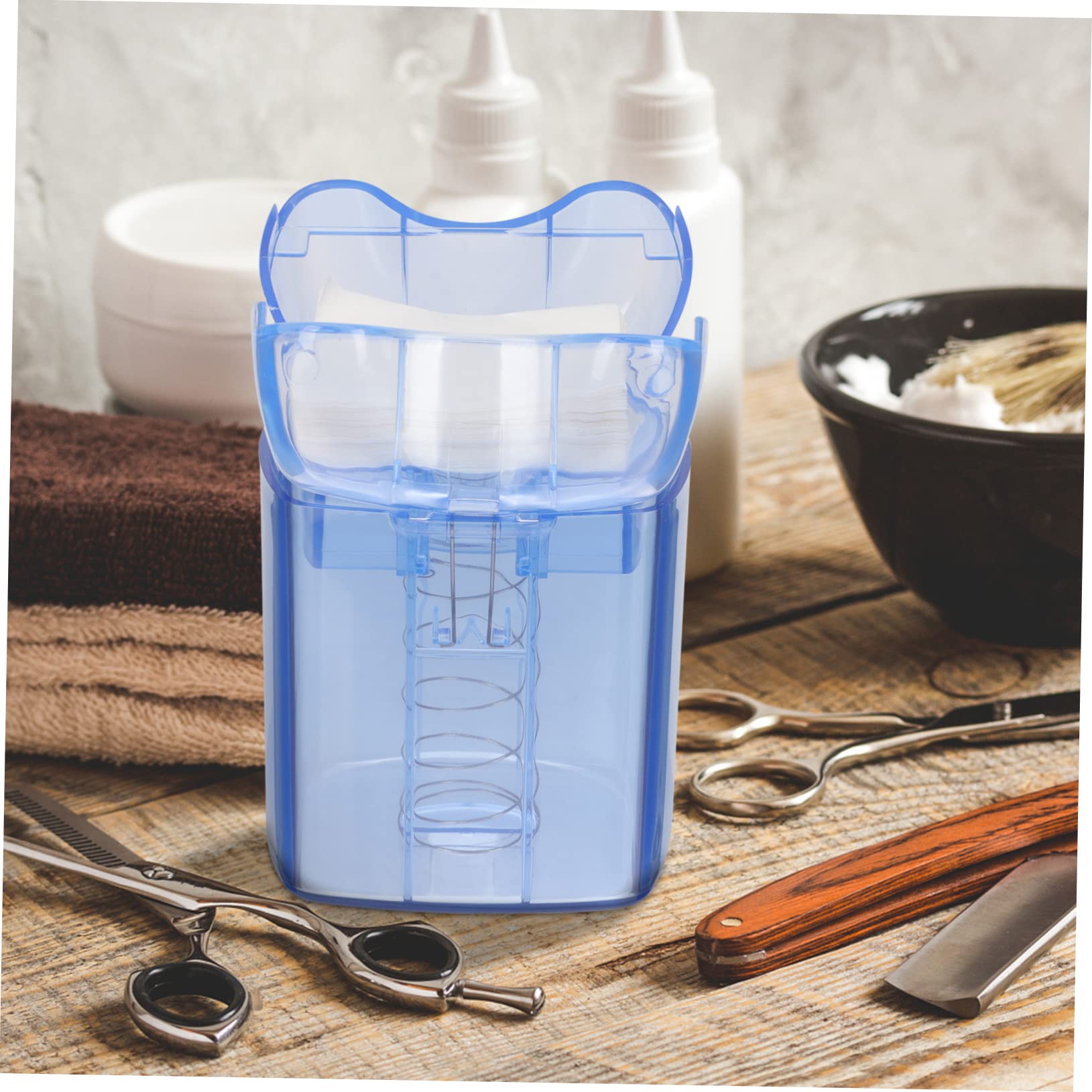 HOOTNEE Perm Papers Box Accessory Box for Hair Styling Tissue Dispenser Container