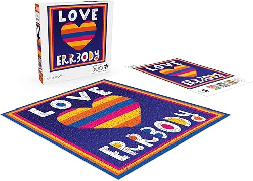 Miniatura 4 de Buffalo Games - Tequitla Andrews - Love Errbody - Rompecabezas de 300 piezas para adultos - Rompecabezas desafiante perfecto para noches de juego -