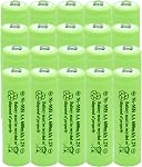 Lumière solaire AA N.M.H. 600mAh 1.2V Batteries rechargeables AA Batteries rechargeables pour lampes solaires (20 Boîte)