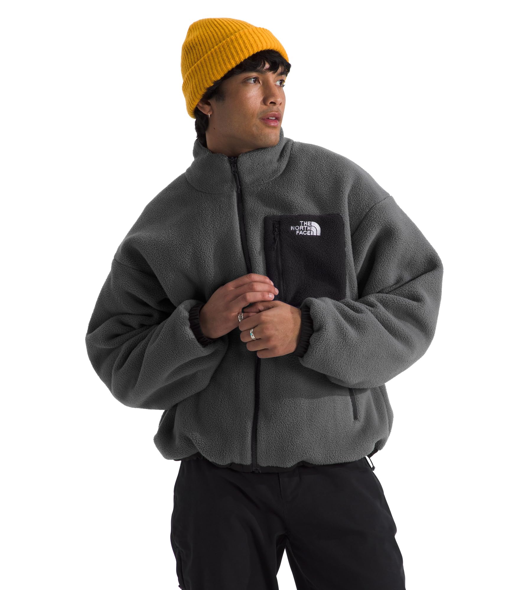 The North Face Men's Yumiori Reversible Jacket, Tnf Black/Smoked Pearl, XL