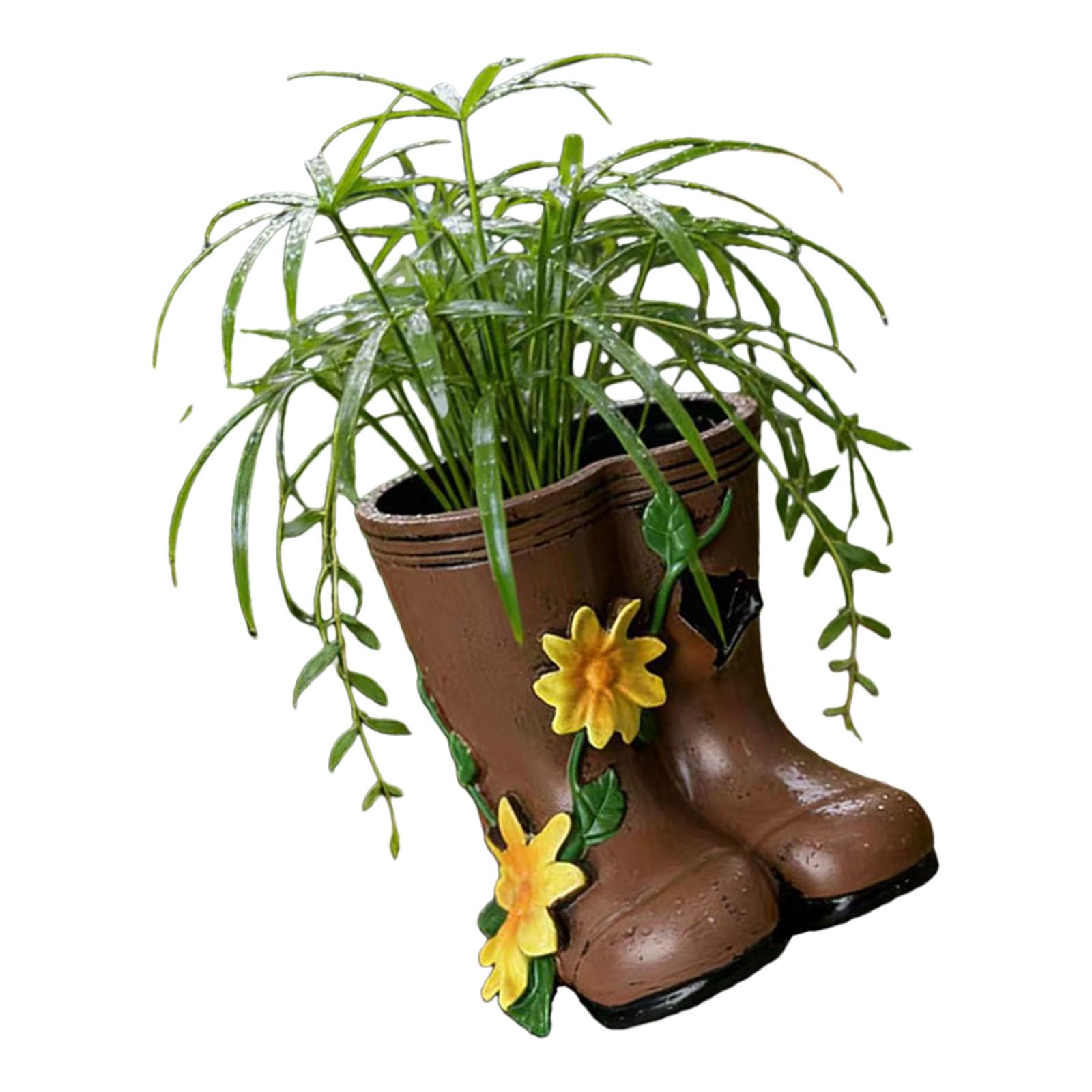 Piceioep Creative Boot Planter Decorative Planter Boot Design Flower Pots for Succulents Plant, Cactus, Cacti Flowers Garden Decors Vases Centerpieces