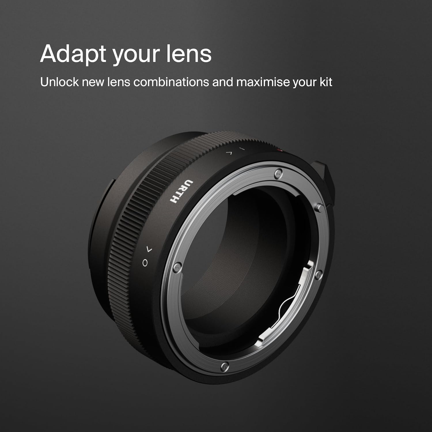 Urth Lens Mount Adapter: Compatible with Nikon F (G-Type) Lens to Sony E Camera Body