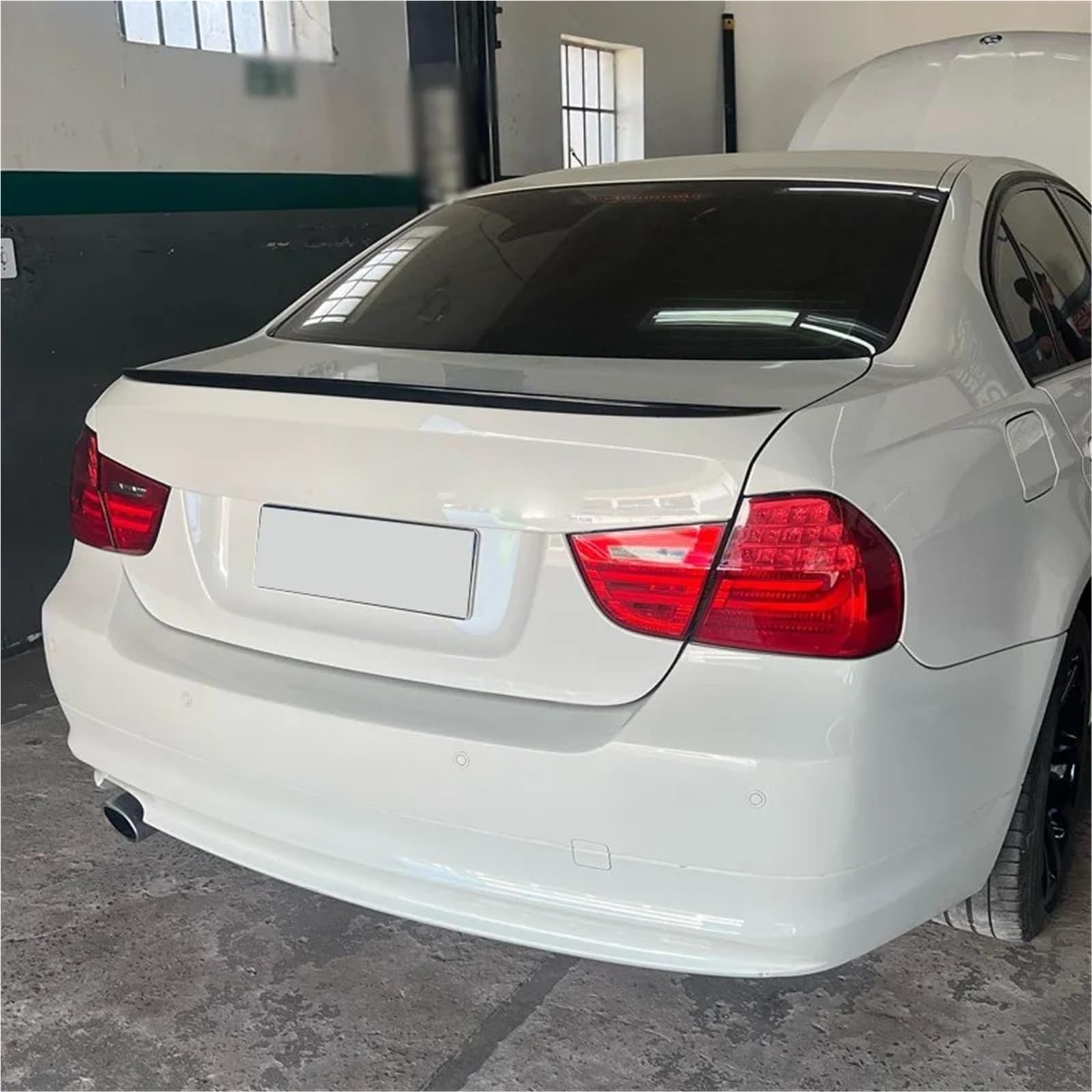 Dla B&MW Seria 3 E90 320d 320i 330i M Sport 2004-2011 Skrzydło Na Klapie Spoiler Bagażnika Lotka Tylny Ozdobny Dodatek Samochodowy Spojler Tylny Trunk Wing