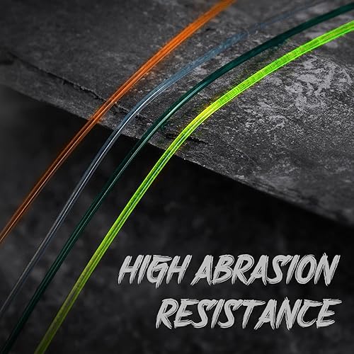 Miniatura 4 de KastKing Destron Essential - Línea de pesca de monofilamento, revestimiento avanzado de polímero para alta resistencia a la abrasión, súper suave,