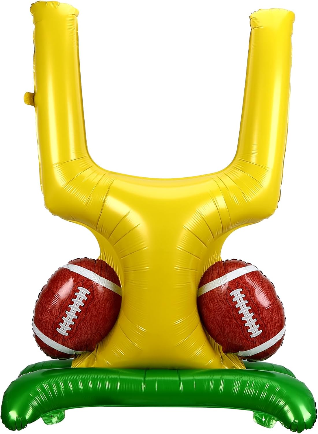Football Party Decorations 60 Inch Tailgate Field Goal Post Balloon Arch Kit Inflatable football Theme Sports Birthday Party Favors Supplies Indoor Outdoor Celebrations Rugby Team Games Props