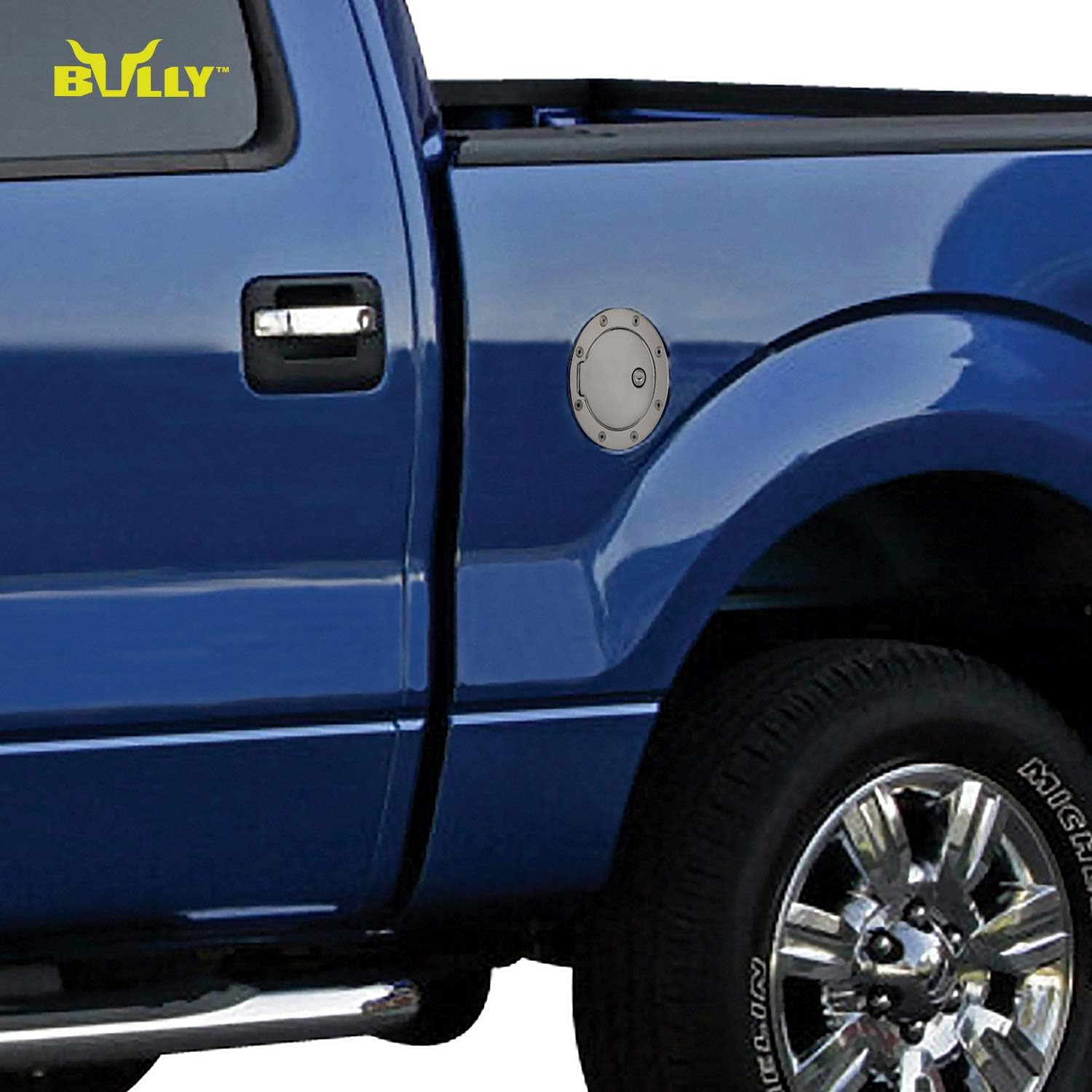 Bully GD-102CK Chrome Fuel Door with Lock