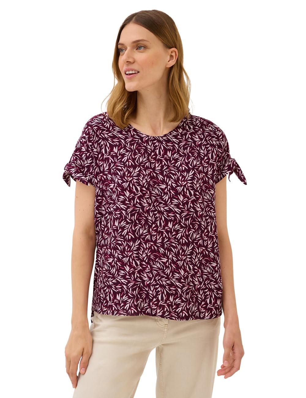 Cecil Damen Gemustertes Blusenshirt