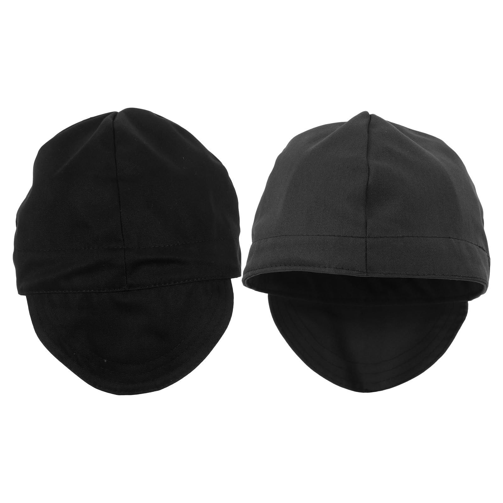 Gorros de soldador de algodón pack de 2 piezas transpirables con protección ignífuga 8