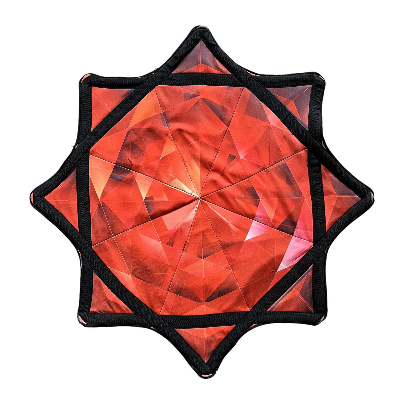 MERIGLARE Flow Star, Rotating Flow Toy, Lightweight Portable Dance Accessory, 24.41” Diameter, Style C
