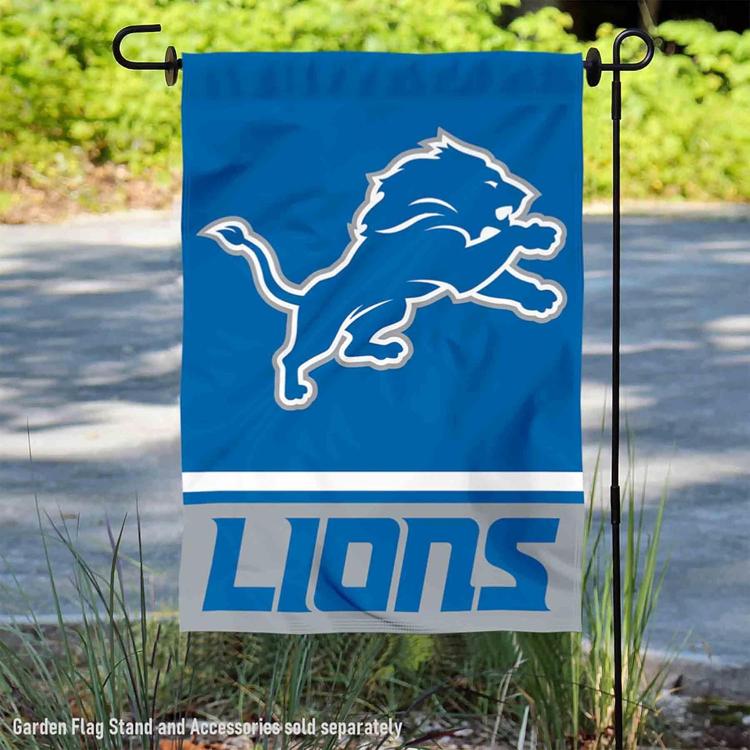 Detroit Lions Double Sided Garden Flag - Image 2