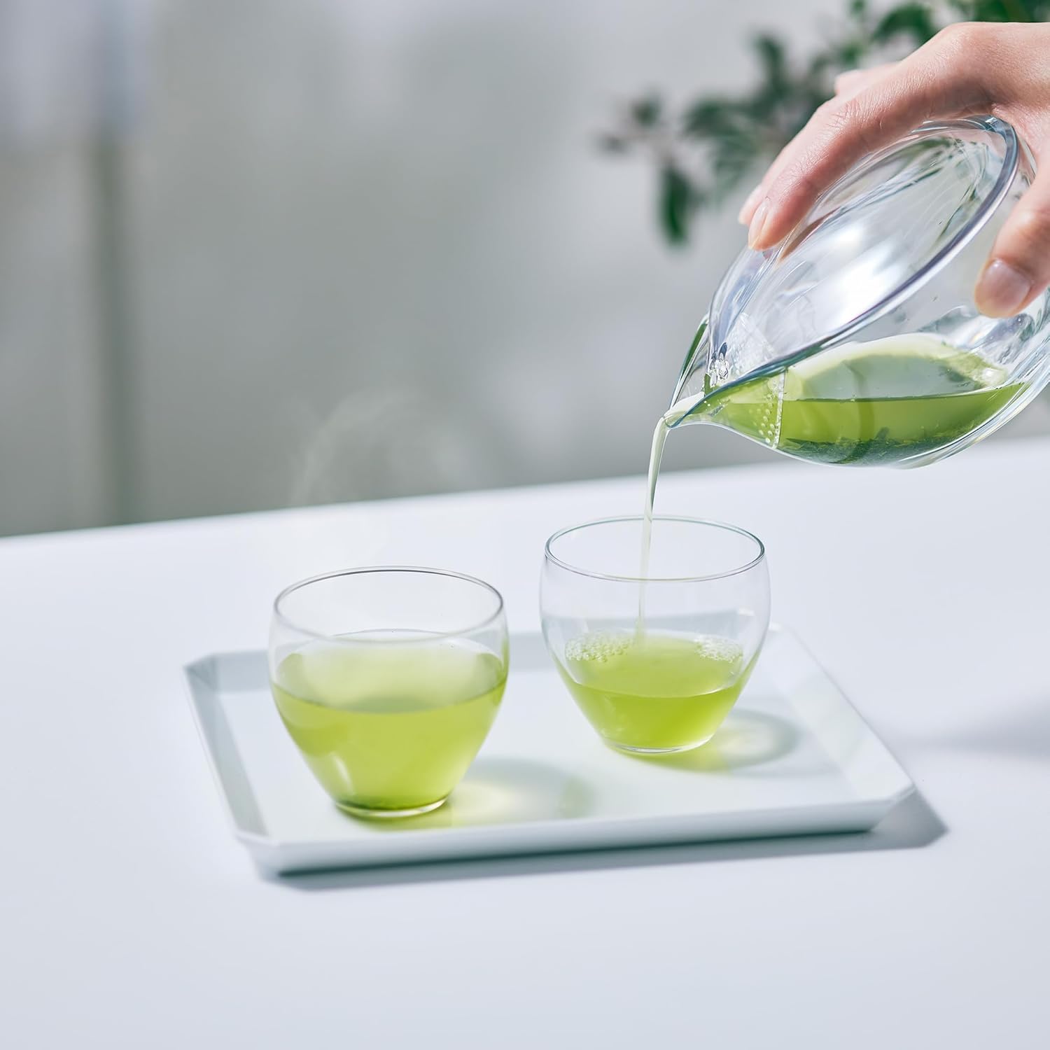 トライタン製急須の透明感