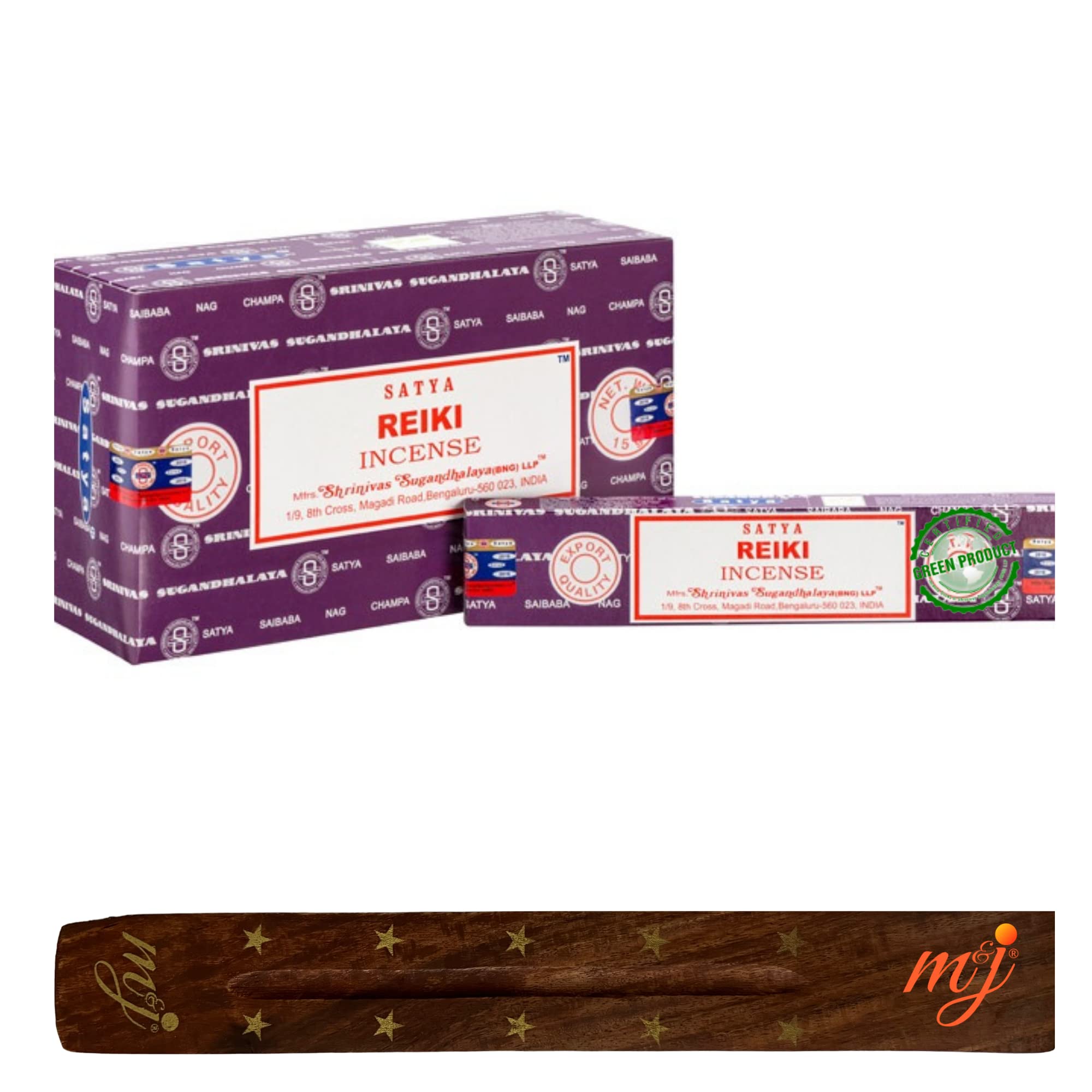 Boeddha's Blessing wierookstokjes, Satya Ayurvedische collectie, 12 stuks