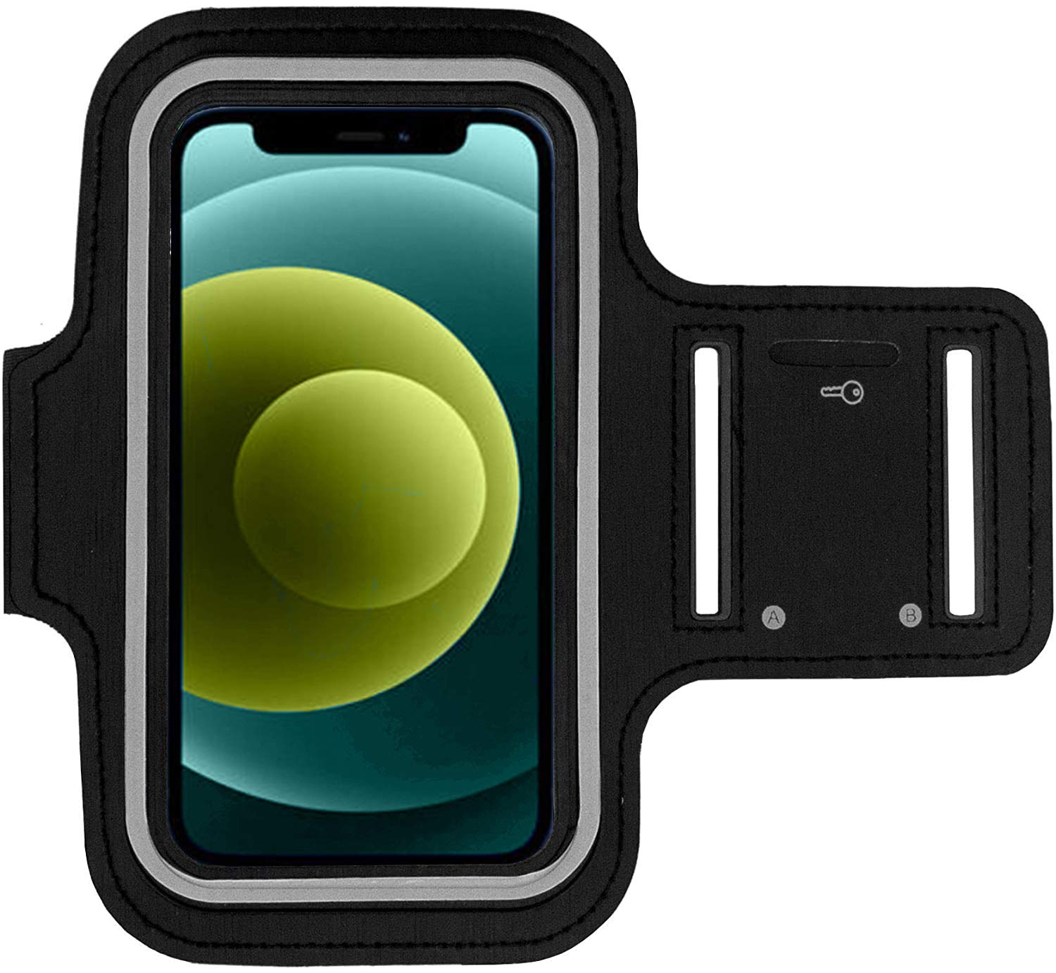 KP TECHNOLOGYArmband Case for iPhone 16 Plus/iPhone 16 Pro Max/iPhone 15 Plus/iPhone 15 Pro Max / 14 Plus / 14 Pro Max / 13 Pro Max / 12 Pro Max / 11 Pro Max/Xs Max for Running & Sports