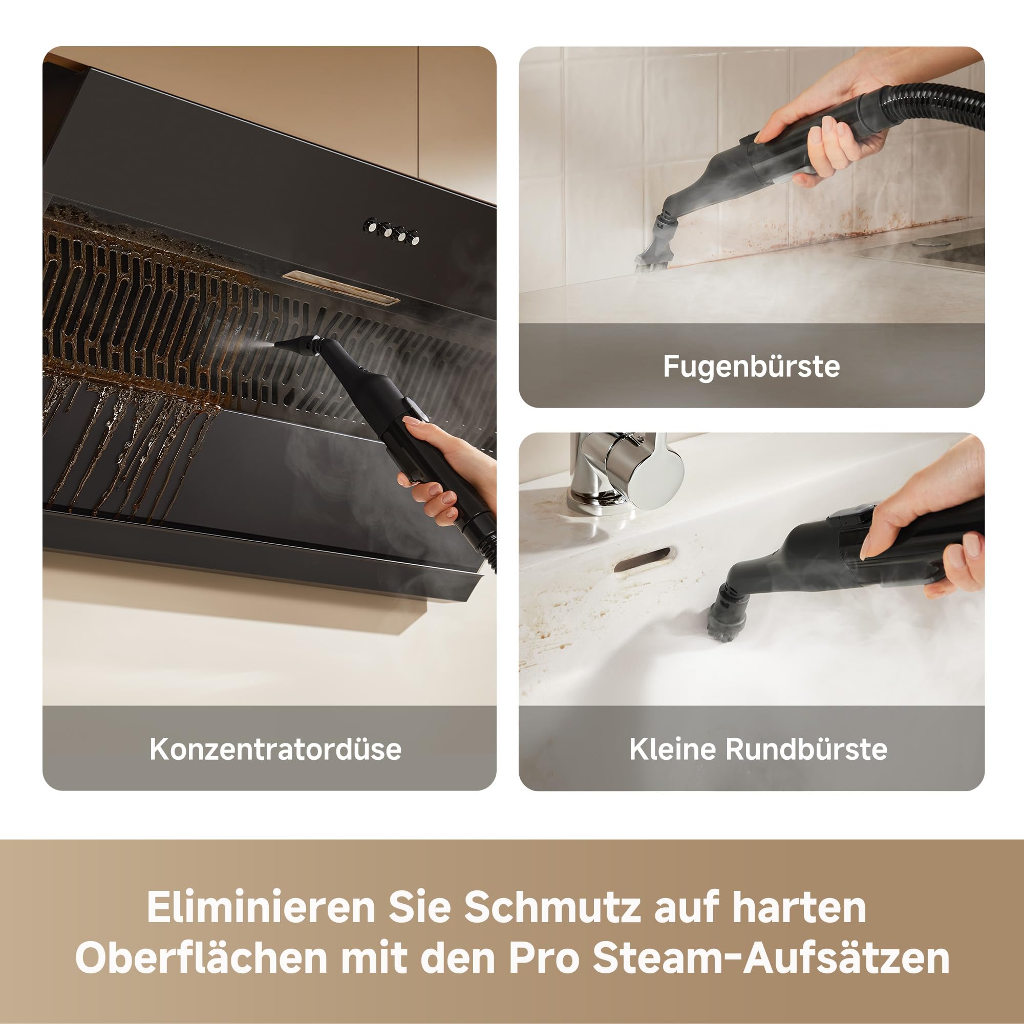 DREAME N20 Steam, tragbarer Fleckenreiniger für Teppiche, 100 °C Dampf