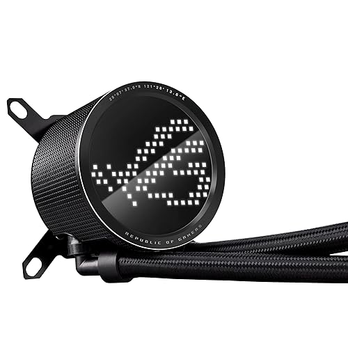 Miniatura 12 de ASUS ROG RYUO III 360 ARGB White Edition All-in-one AIO Enfriador líquido de CPU Radiador de 14.173 in, solución de bomba Asetek de 8ª