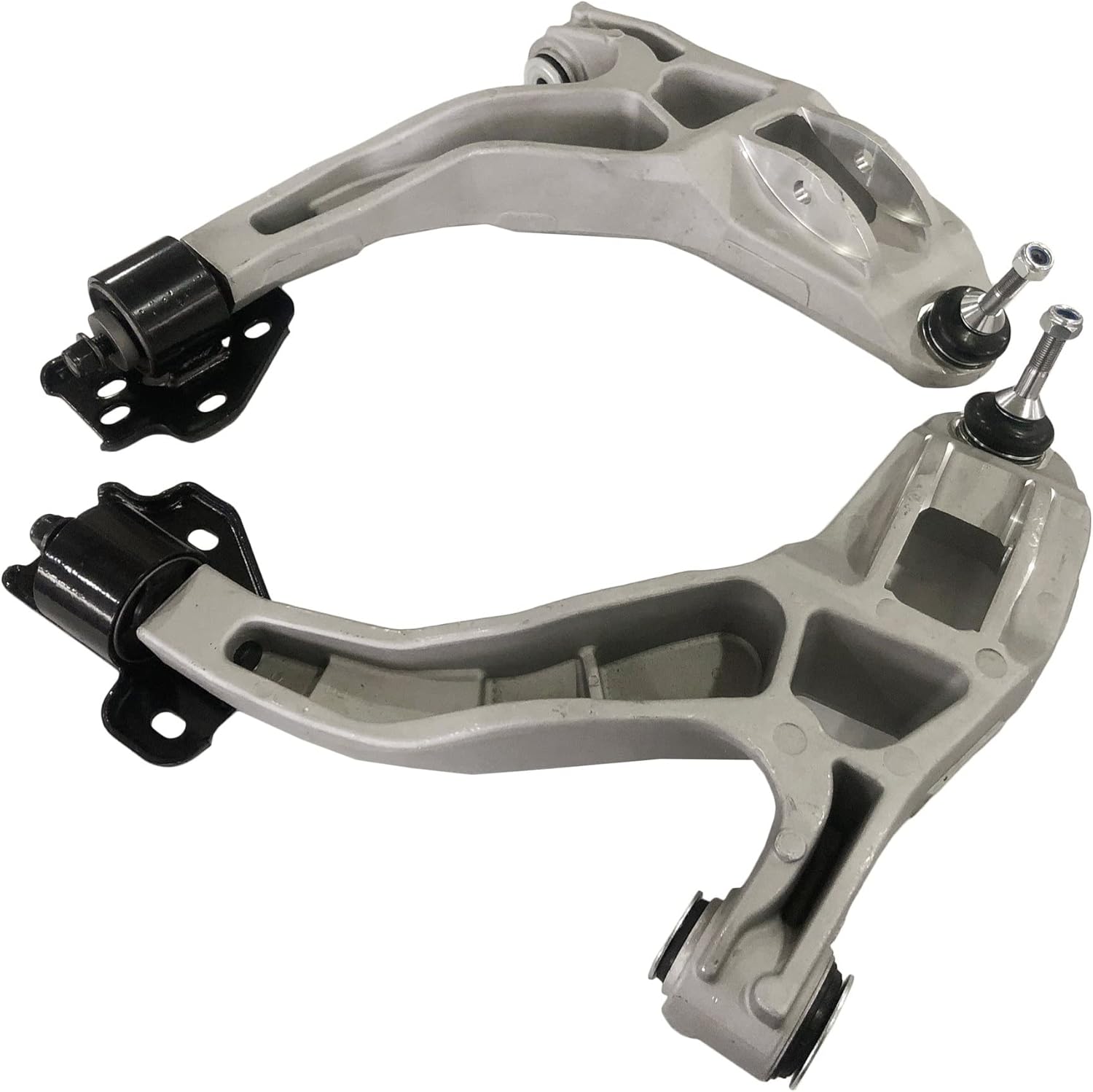Front Lower Control Arm with Ball Joint Pair, Compatible with 2003-2011 Ford Crown Victoria, Lincoln Town Car, Mercury Grand Marquis, 03-04 Marauder, Replaces K80391 K80392 K80395 K80396