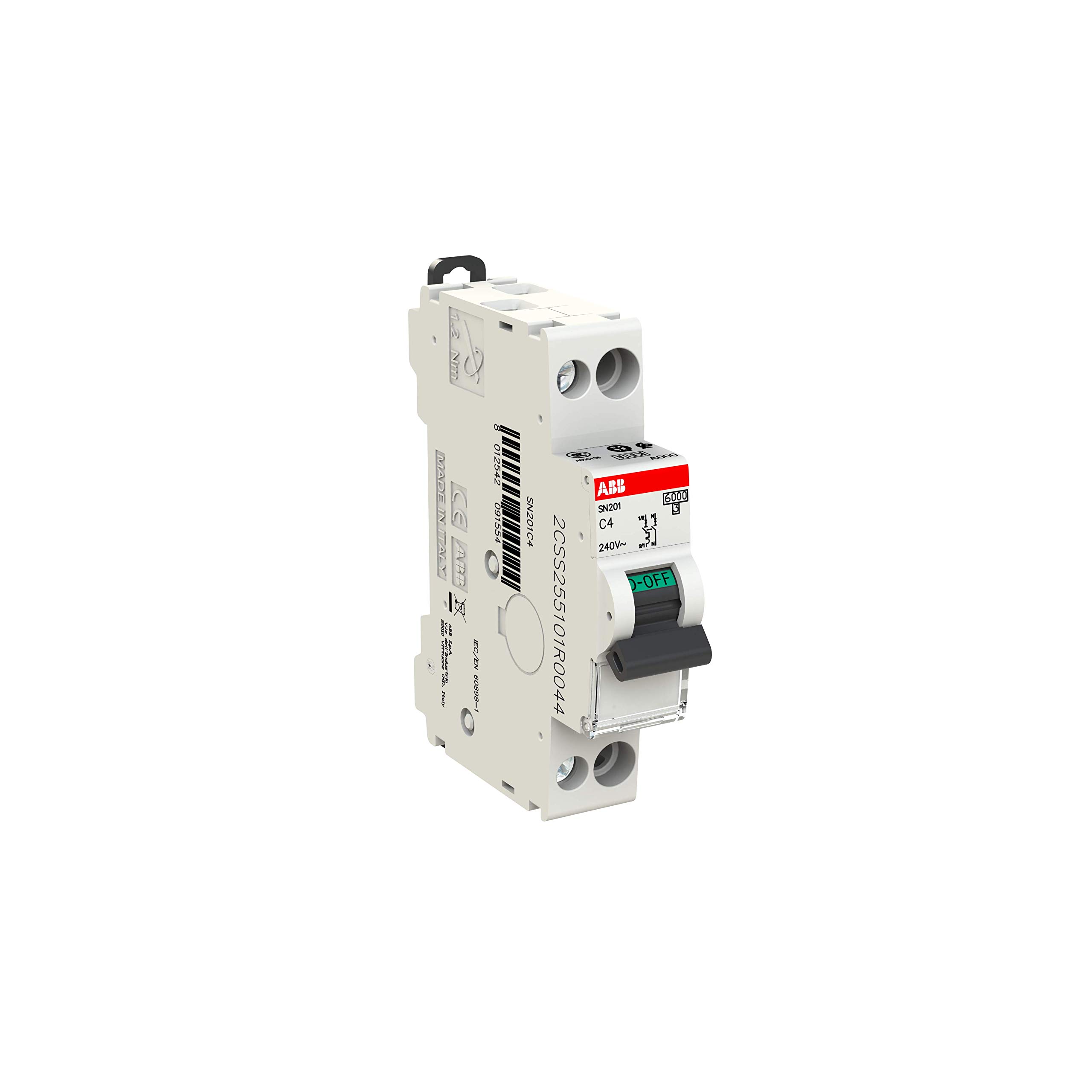 Interruptor Automático Magnetotérmico 6A ABB 3 Polos