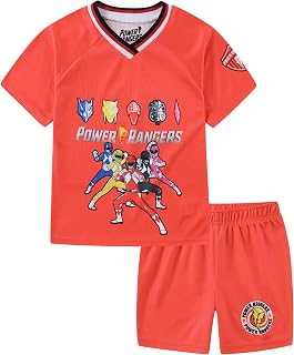 Boys Soccer Shirt and Mesh Short 2 Piece Set for Big Kids