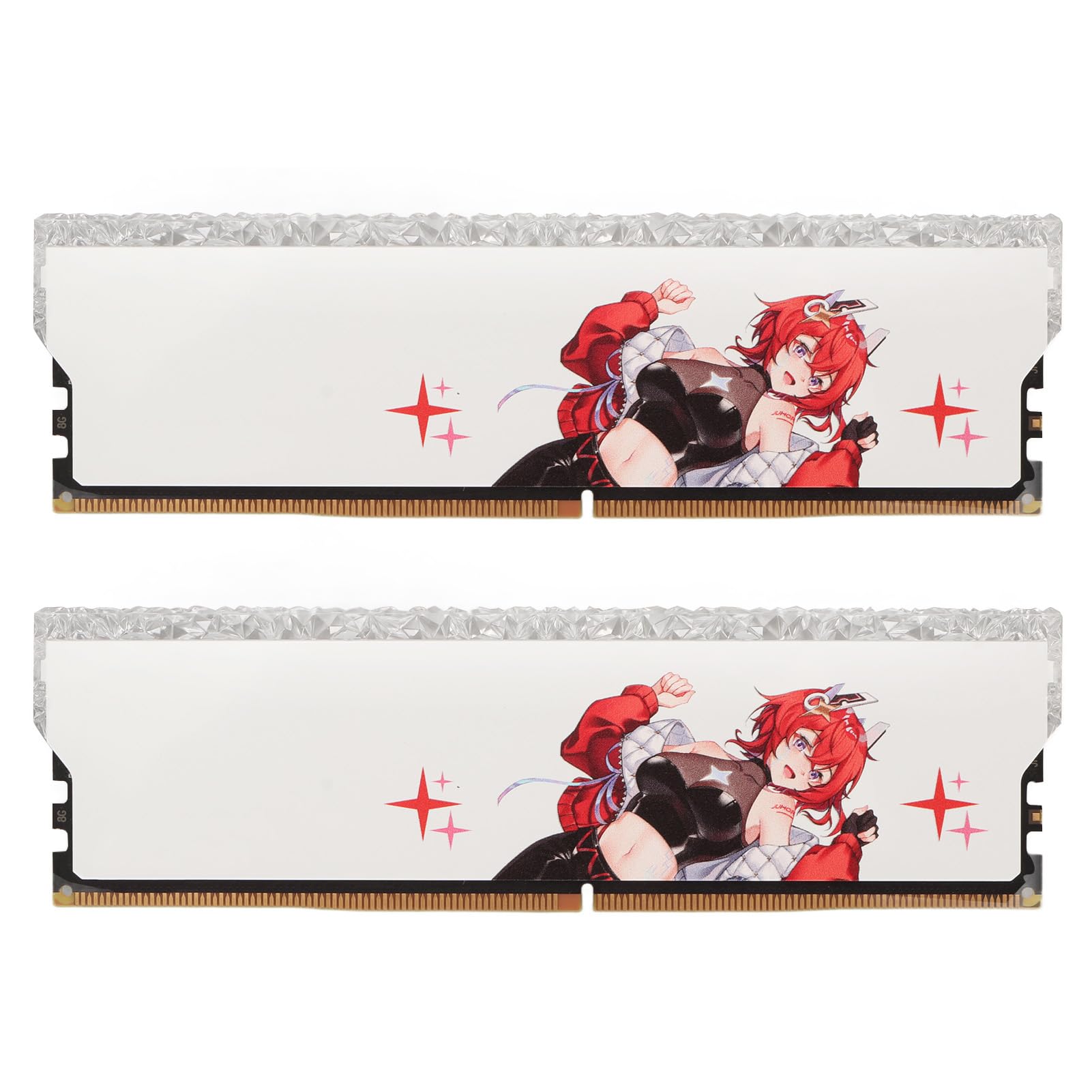 Ejoyous Desktop DDR4 XMP2.0 3200MHz RAM, 2-Pack Metal Shell (16GB(2x8GB))