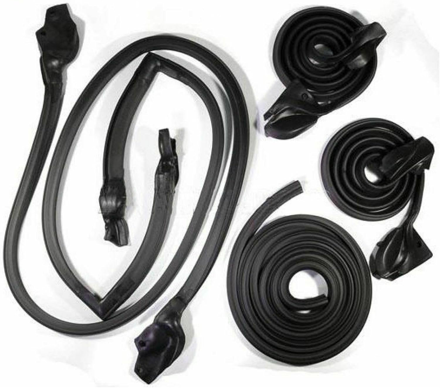 Roofrail Door Hatch Weatherstrip Seals Set for Chevy for Camaro 1982-1992,for Pontiac for Firebird 1982-1992 Convertible Hardtop