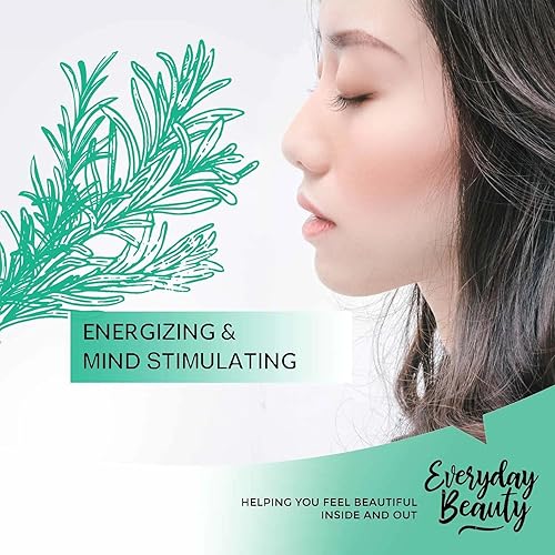 Miniatura 4 de Agua de romero para el cabello, spray refrescante para cabello, cuero cabelludo y cara, sin alcohol, vegana y totalmente natural, nutritiva y