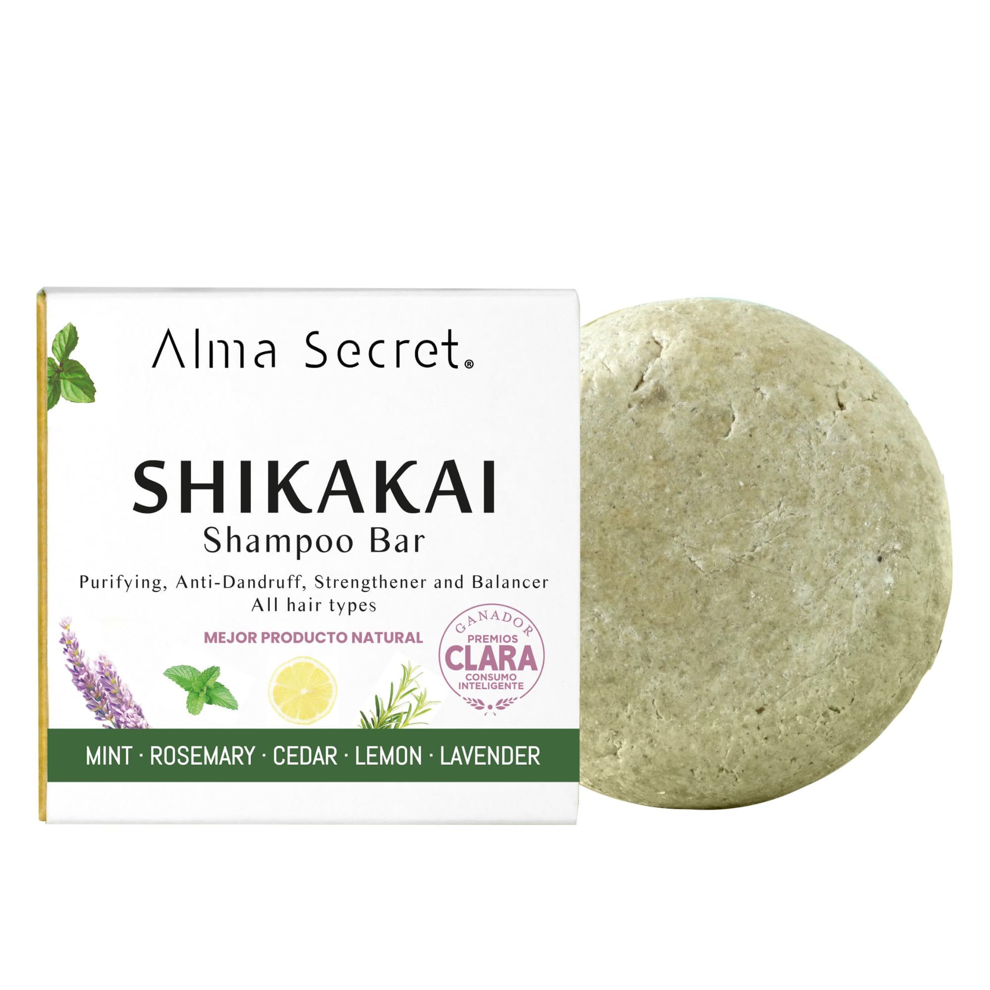 Alma Secret SHIKAKAI champú sólido 85 gr