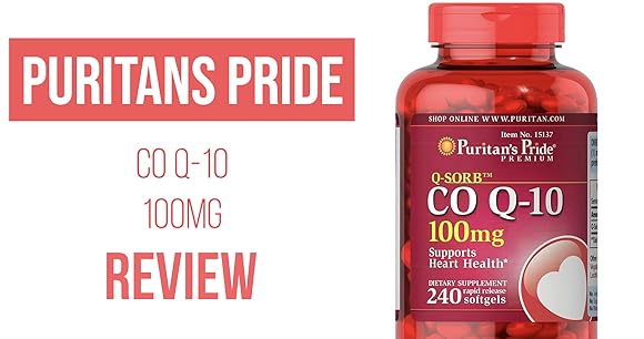Amazon.com: Puritans Pride CoQ10 100mg, Supports Heart Health ...