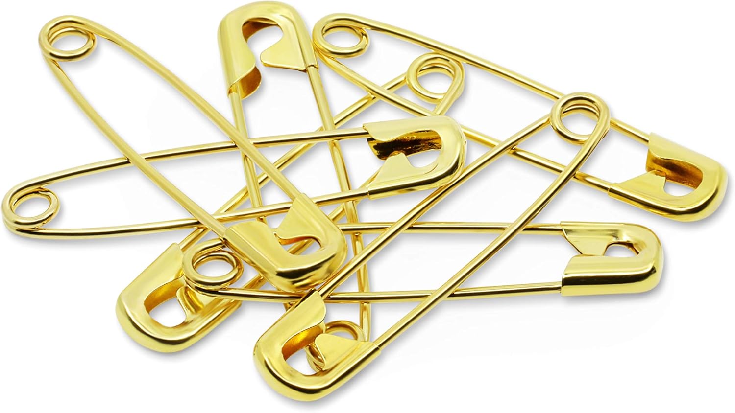 Dritz 1466 Safety Pins, Brass, Size 3 (20-Count)