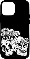 Vista 16 de Skull Goth Gothic Occult Emo Satanic Mushroom Skeleton Case for iPhone 17