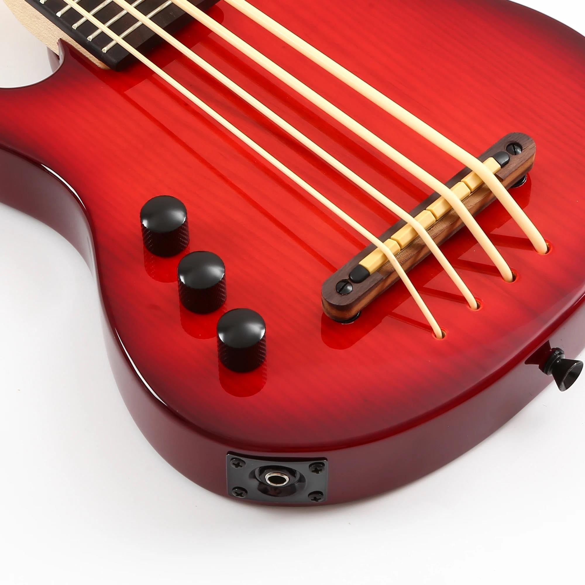 ukulele Strunowy Ukulele Basowy Elektryczny Bas Ukulele Z Torbą Koncertową