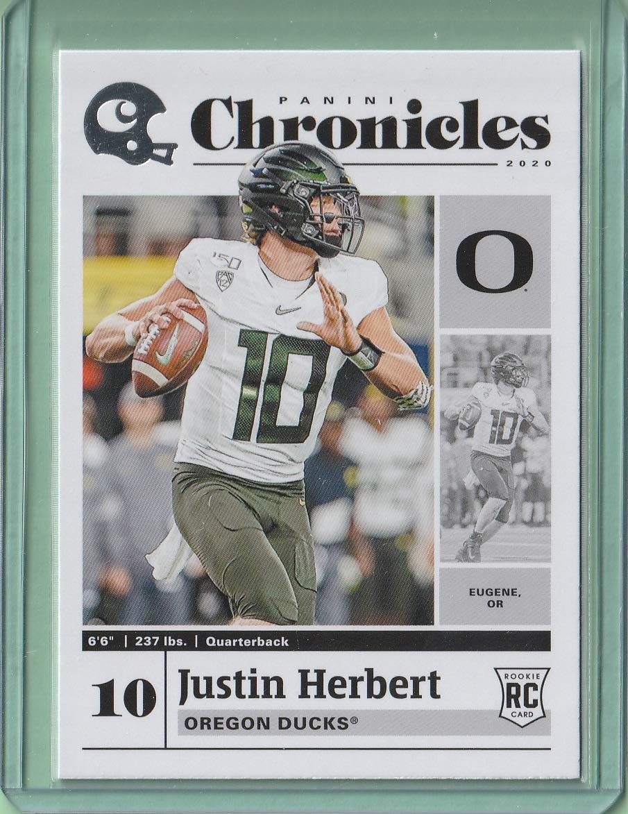 Justin Herbert Rookie Card Chronicles