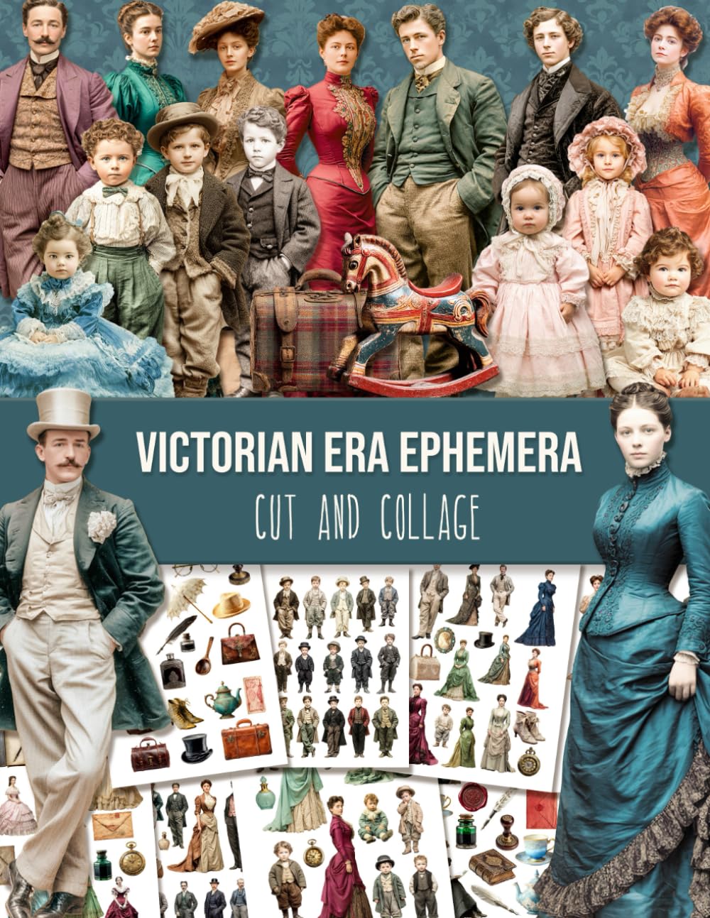 Victorian Era Ephemera: Cut and Collage