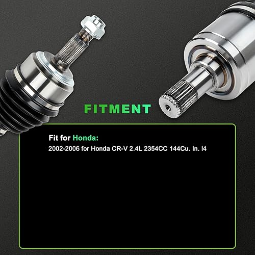 Miniatura 246 de SCITOO Eje CV Conjunto de eje delante izquierda derecha para Honda Odyssey 3.5L,para Honda Ridgeline 3.5L 2005-2014 60-1009