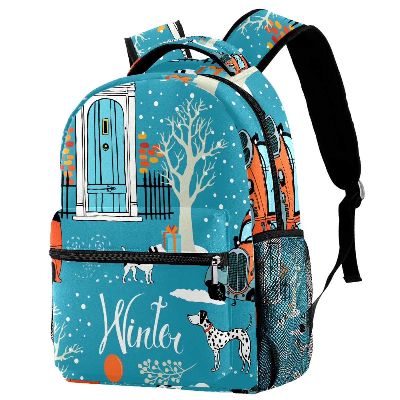 Sac à dos de 29.4x20x40cm multicolore avec grand compartiment - 7
