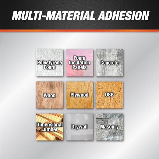 DAP Foamboard Adhesivo de Construcción Blanco 28 oz miniatura 4