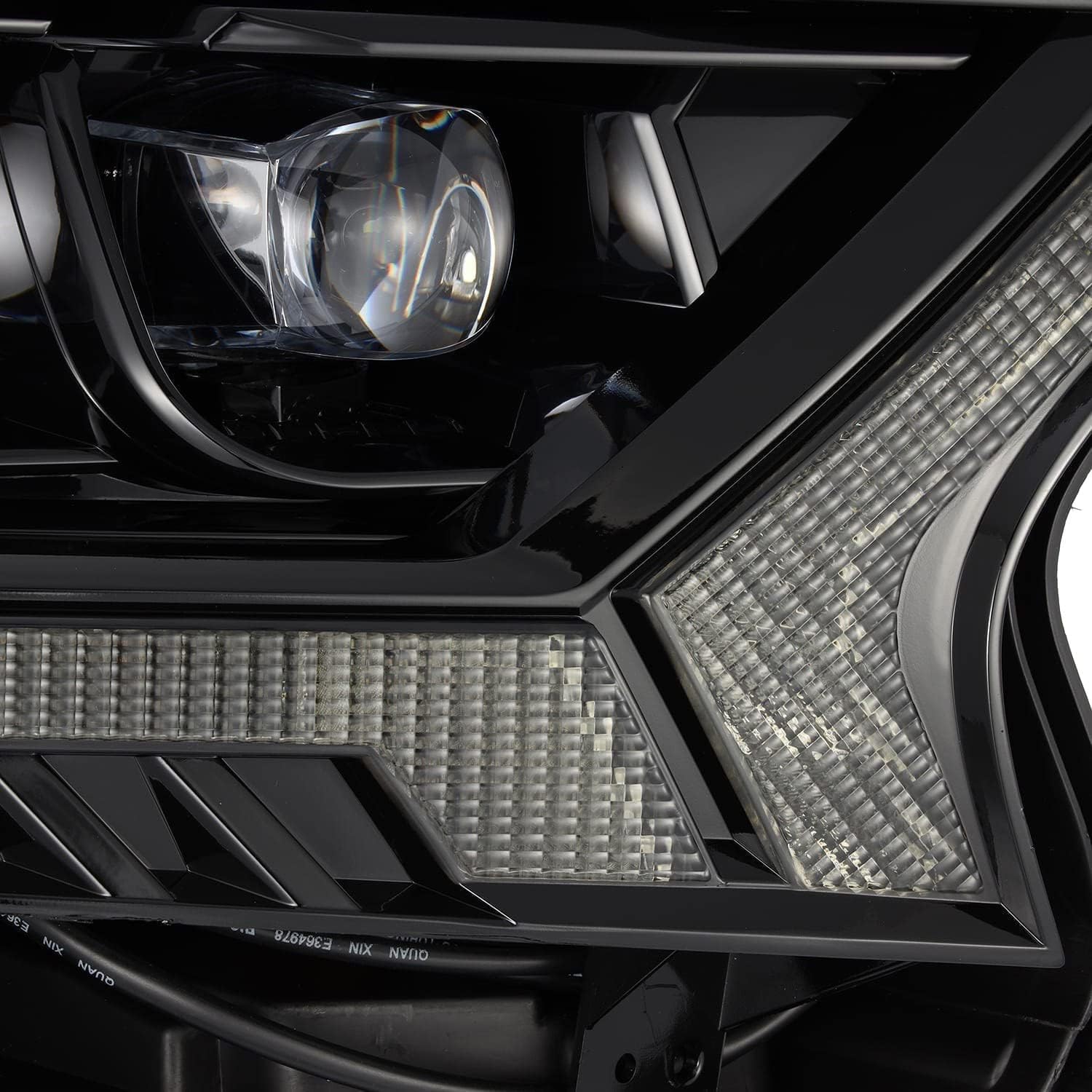 AlphaRex USA 880123 Nova Series Projector Headlights fits Ford Ranger, Clear