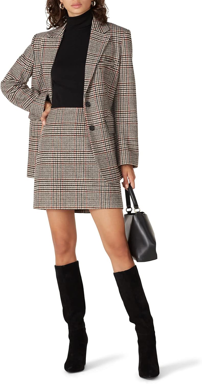 Rent The Runway Pre-Loved Plaid Mini Skirt