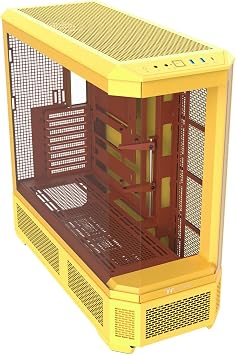 Thermaltake View 600 TG; Full Tower; 420mm Radiator Support; 480mm GPU Clearance; Hidden Connector Support; Rotatable PCIe Slots; 220mm PSU Clearance; Butter Caramel; CA-11H-00FMWN-00
