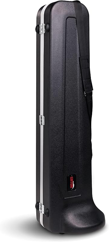 Cases Andante Series Molded ABS Hardshell Case for Tenor Trombone, (GC-TROMBONE-23)