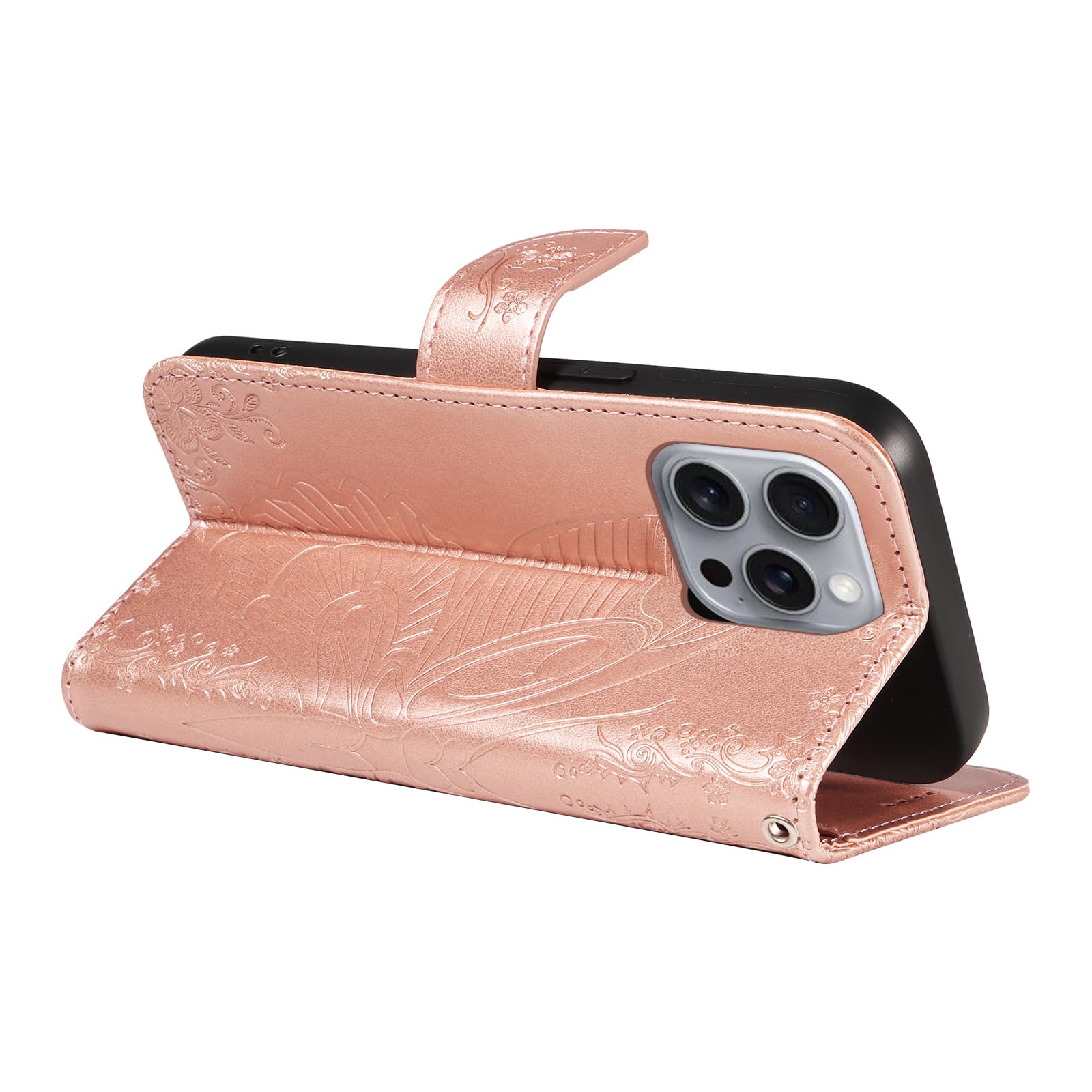 iMoshion Cover iPhone 16 Pro Max Verde con Tracolla e MagSafe