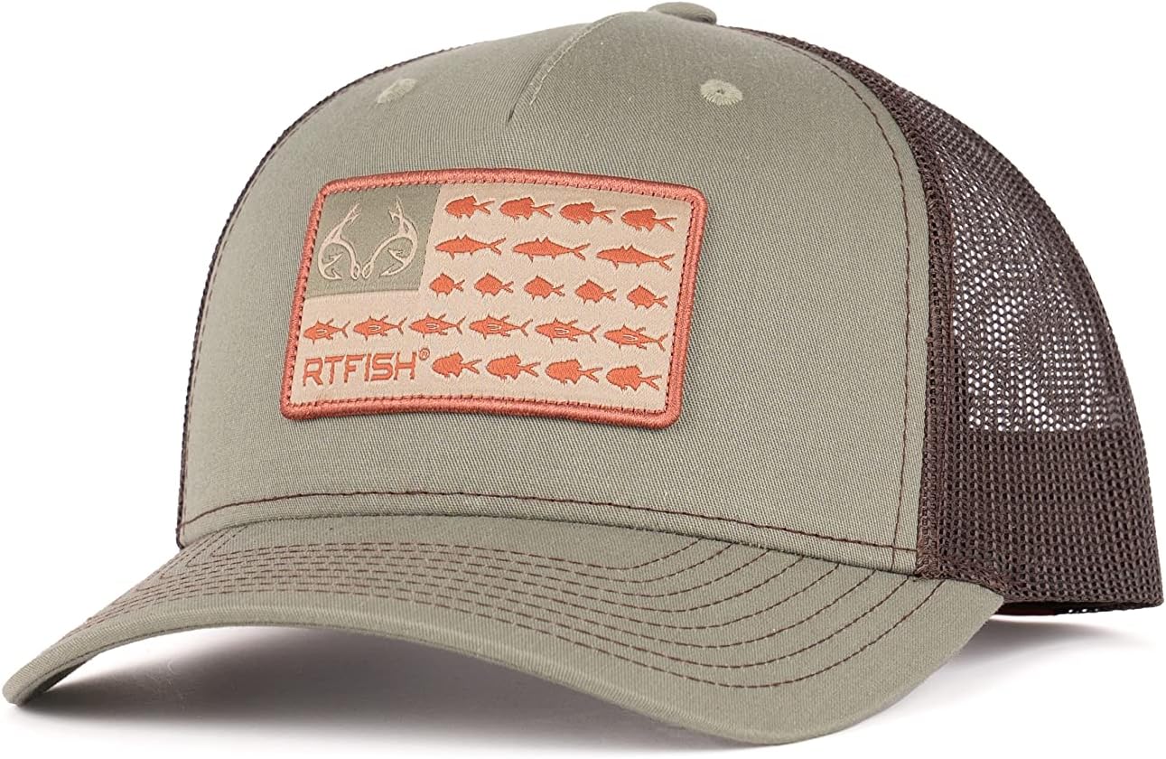 Chemise à Capuche Realtree Fishing Grise – Manches Longues, UPF, Taille S Homme