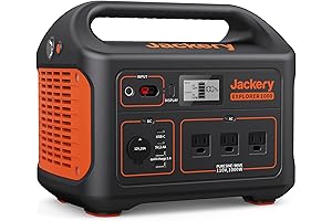 Jackery Portable Power Station Explorer 1000: The Ultimate Off-Grid Power Solution