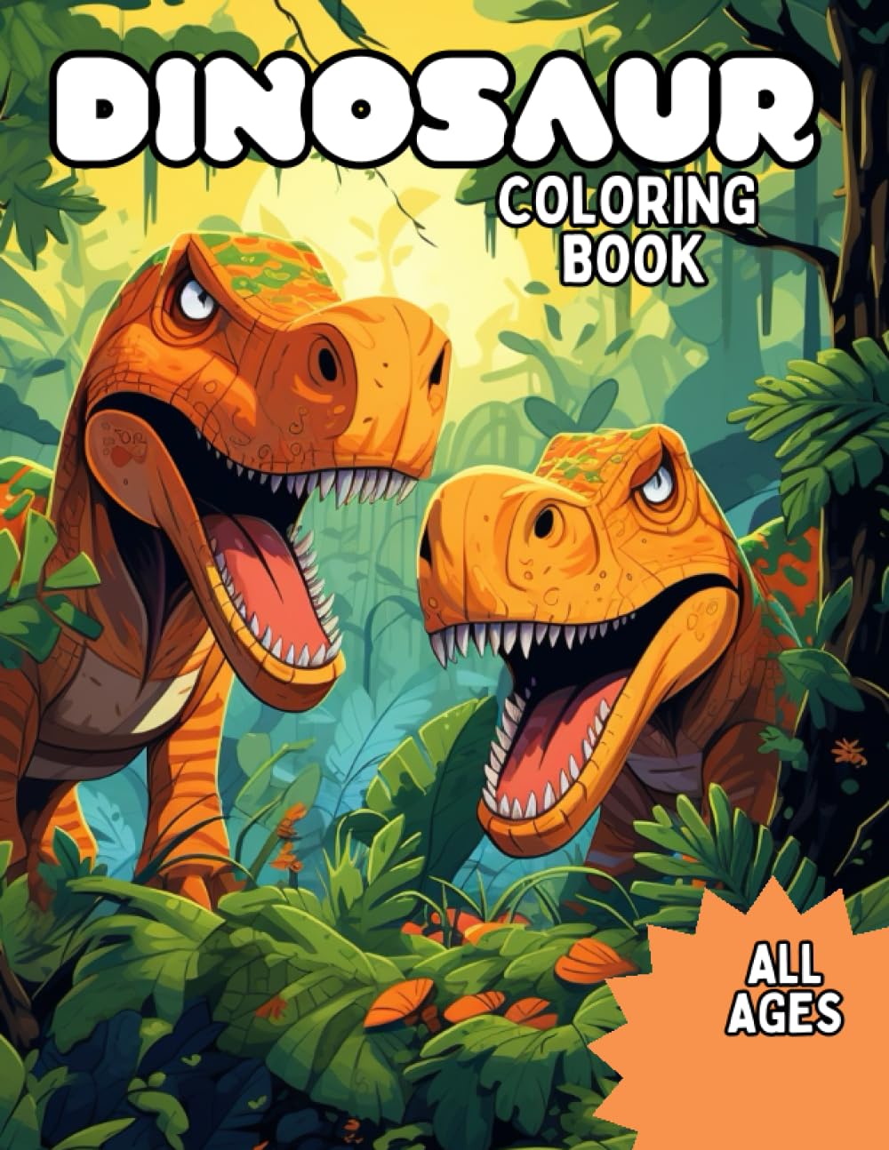 Dinosaur Coloring Book