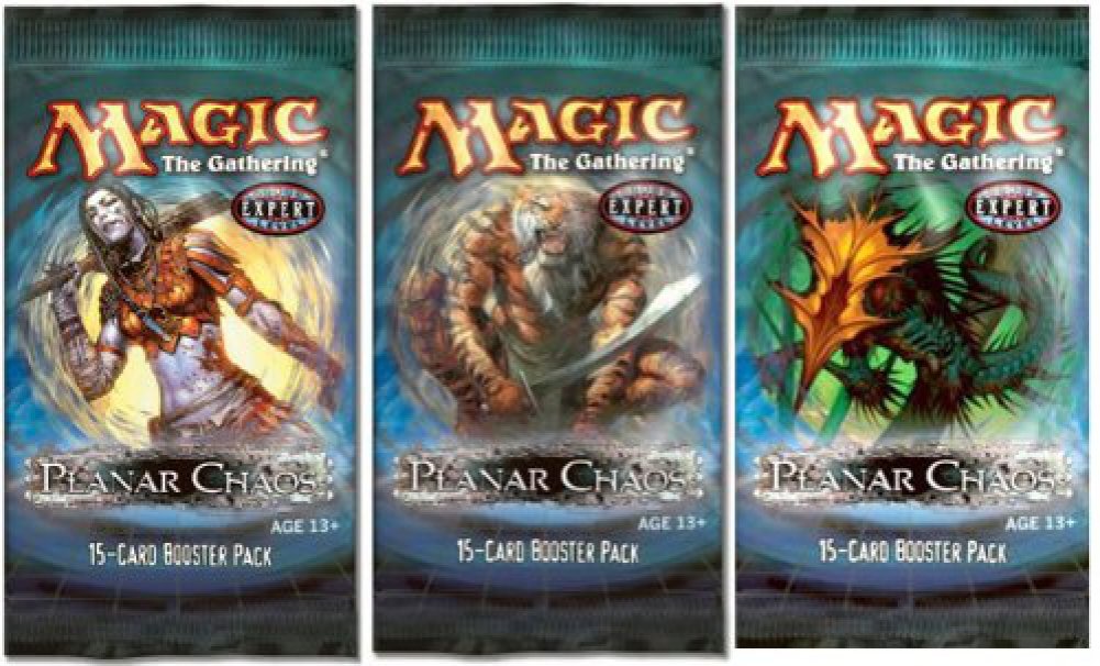Amazon.com: Magic The Gathering Planar Chaos Booster Pack : Toys & Games