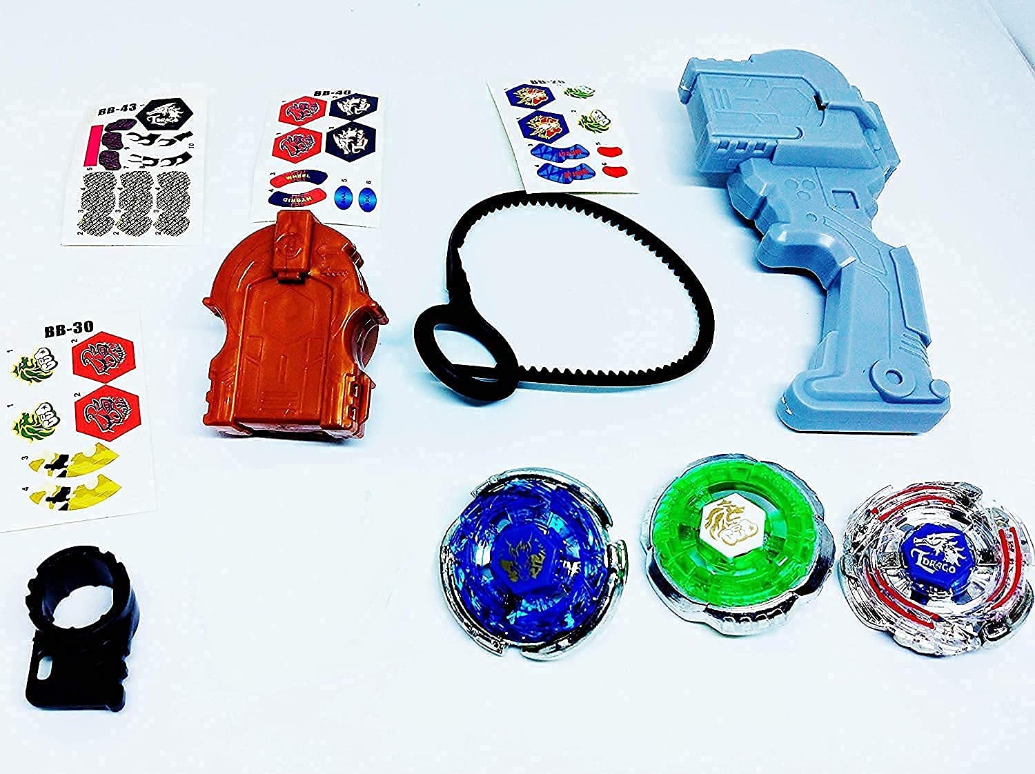 Beyblad 4D Metal Fusion Beyblats Combo Pack of 3 Beys for boy Girl Little Children Multi Color